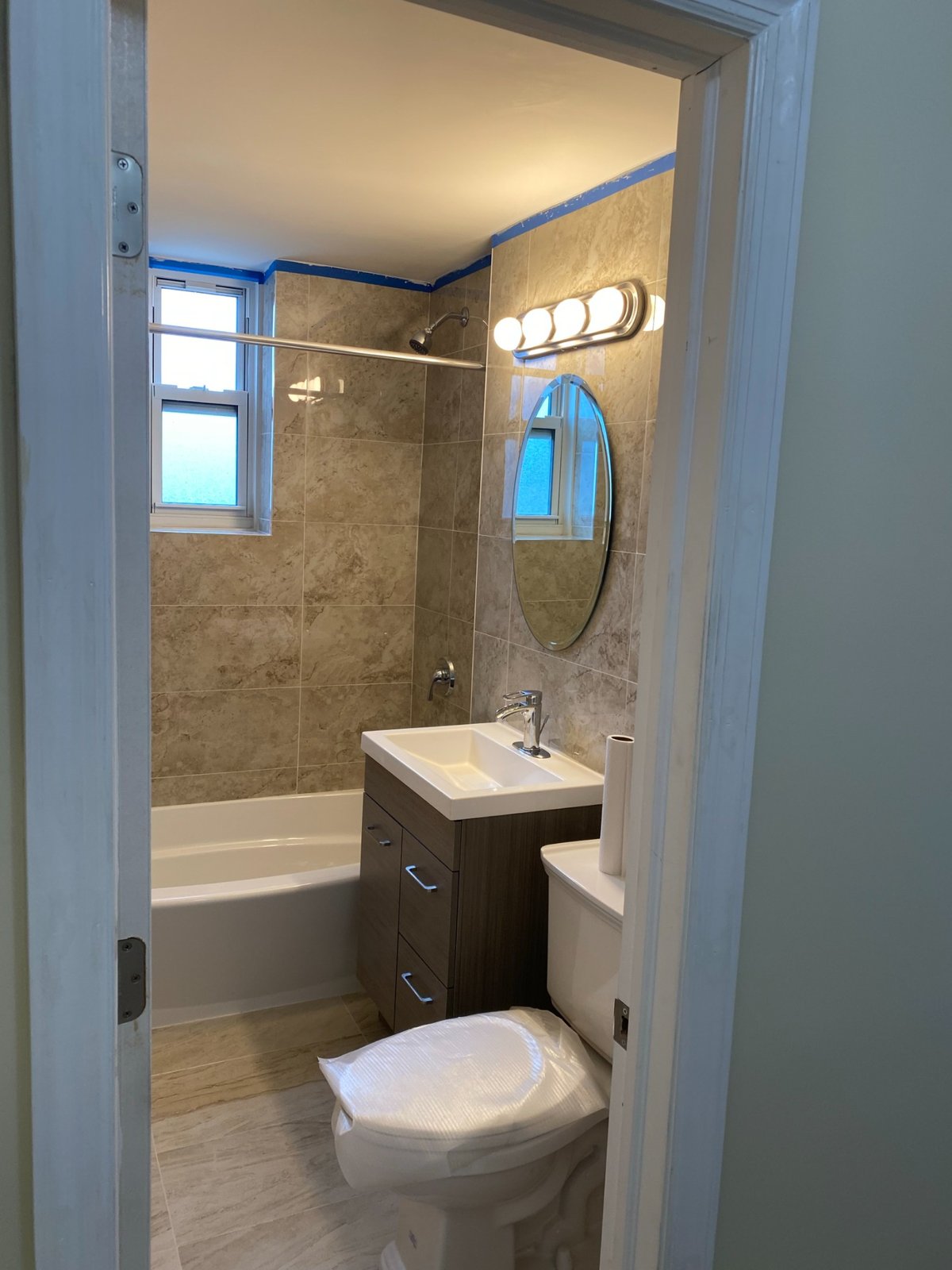 ALB Builds bathroom project