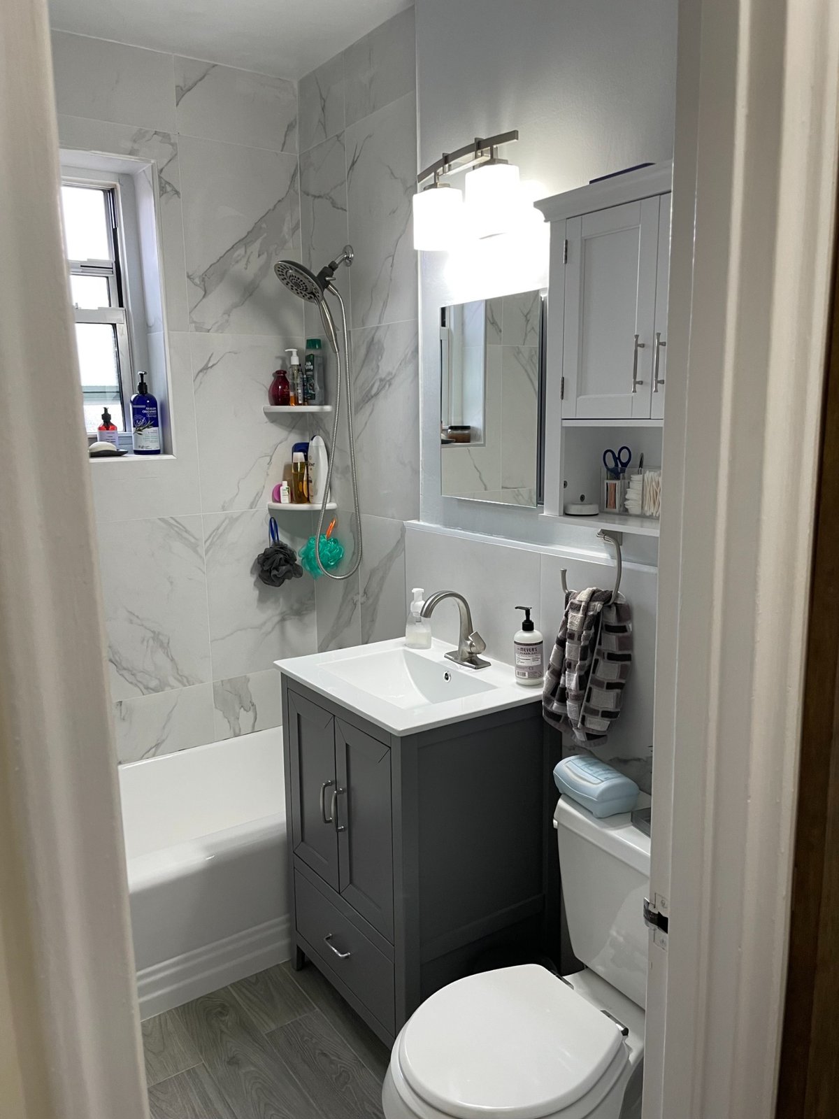 ALB Builds bathroom project