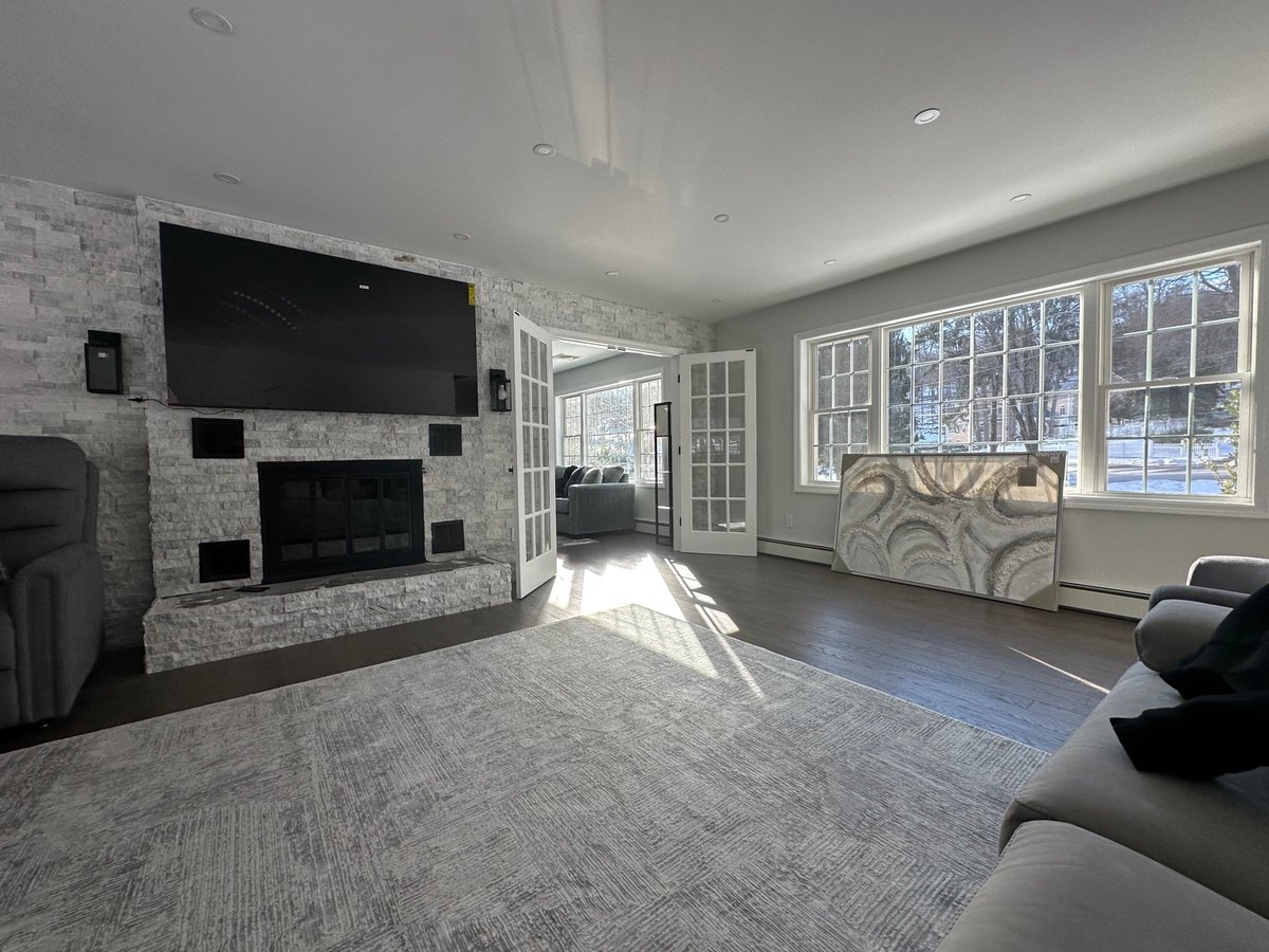 ALB Builds living room project
